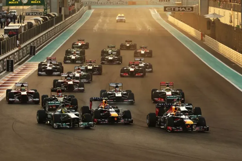 Abu Dabi 2013: La única carrera en la historia de la F1 disputada bajo un eclipse solar<