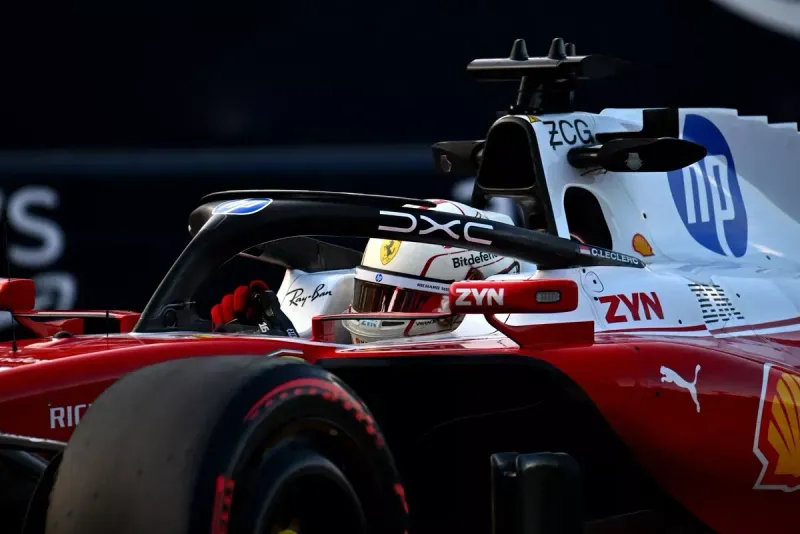 Leclerc confiesa graves problemas de frenos en el asfalto más exigente del mundo