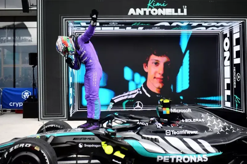 Antonelli impone su ley en Miami; Colapinto firma un resultado histórico y Checo sufre en la casa de Cadillac