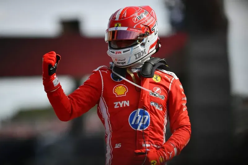 Charles Leclerc reina en un Silverstone caótico; remontada épica de Colapinto