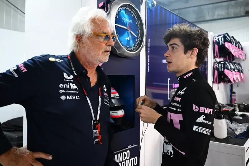 Colapinto sobre Briatore: "Fue muy duro, depende de mí cómo lo tomo"