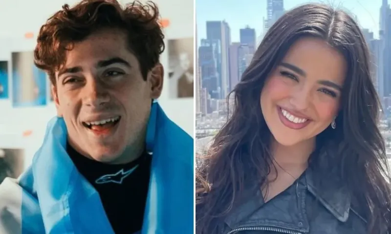 De las pistas al corazón: Franco Colapinto y Maia Reficco confirman su romance