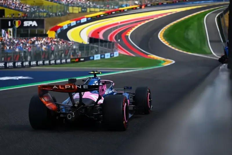 Franco Colapinto brilla en Spa: "Hacía tiempo que no estábamos delante de los Racing Bulls"