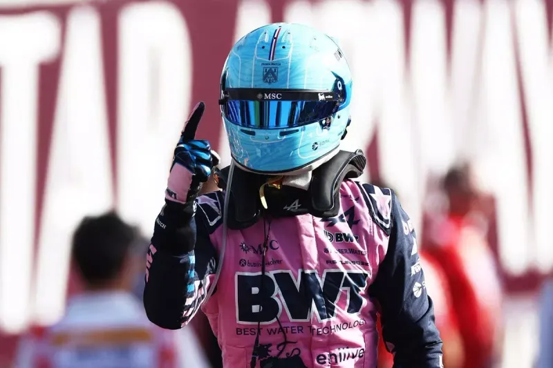 Gasly le da a Alpine una histórica pole en Italia; Colapinto sale 7° y Checo Pérez, 17°