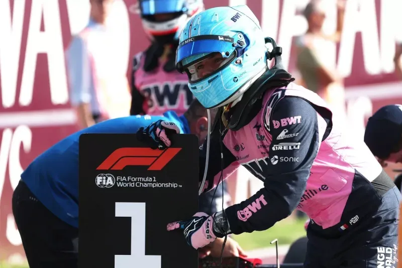 Gasly se muestra eufórico tras lograr su primera pole en F1 en Monza