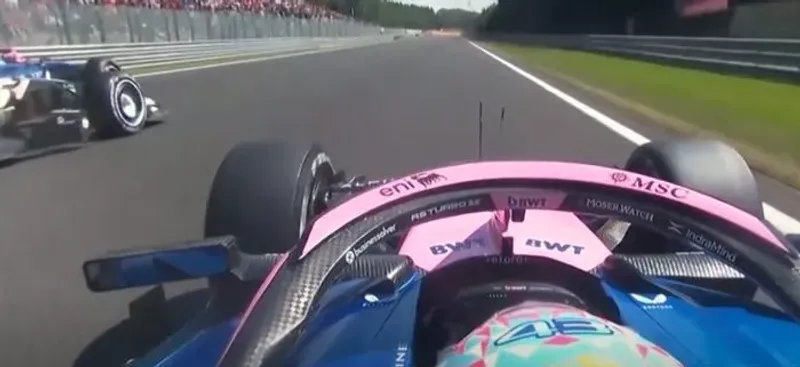 "Imágenes épicas": La F1 revela las cámaras a bordo del doble sobrepaso de Colapinto