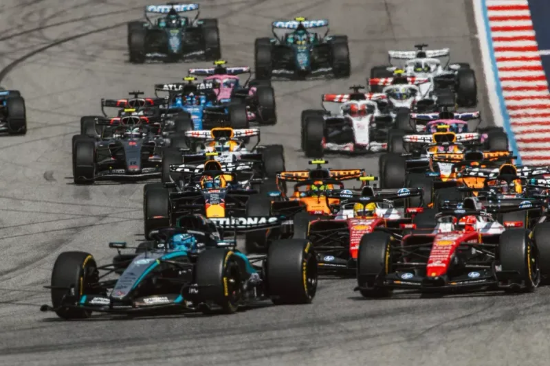 La F1 busca coches 80 kg más ligeros para 2031 tras el balance del actual reglamento