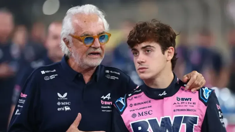 Flavio Briatore se rinde ante el talento de Franco Colapinto: "Es un piloto con un futuro brillante"