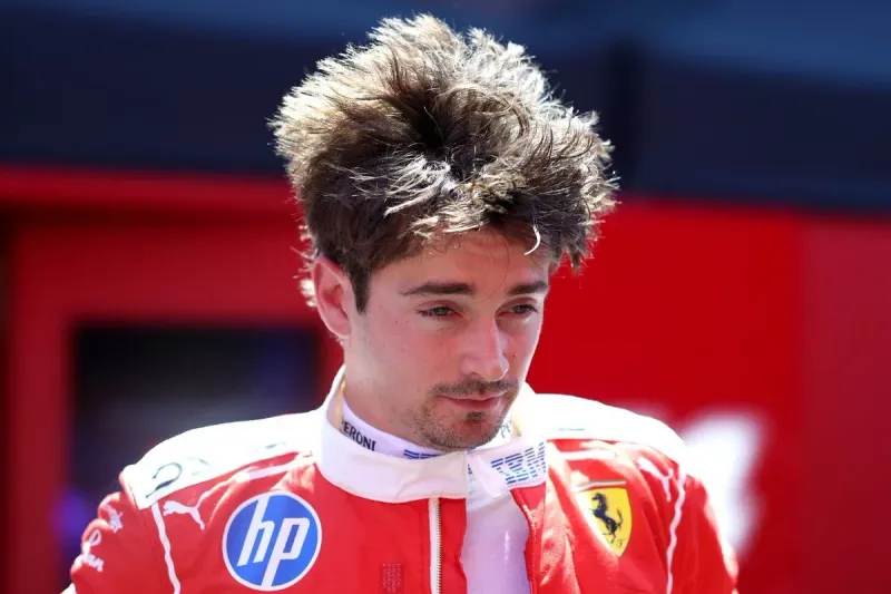 Leclerc, abatido tras el desastre de Ferrari en Austria: "Con el motor sufrimos mucho"