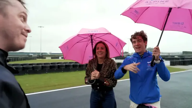 Más que un juego: Franco Colapinto domina el "Precision Challenge" en el histórico Silverstone