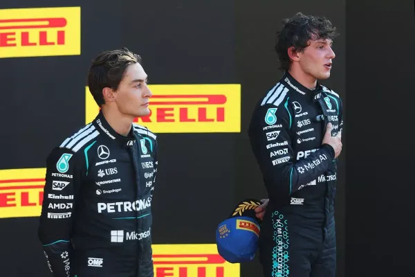Russell admite que Antonelli es el "mejor" en la F1 2026, pero dice que tiene "una respuesta"