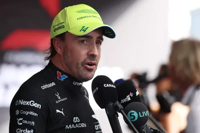 "Ya no perseguimos fantasmas": Alonso celebra el comportamiento del nuevo Aston Martin pese a clasificar 16°