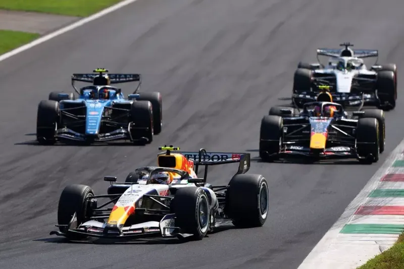 Yuki Tsunoda llamado por los comisarios y en riesgo su top 10 en Monza