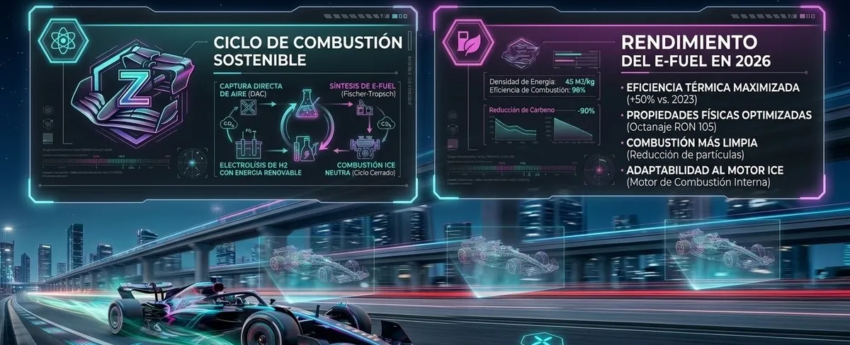 Combustibles E-Fuels: La reinvención del ciclo de combustión en 2026